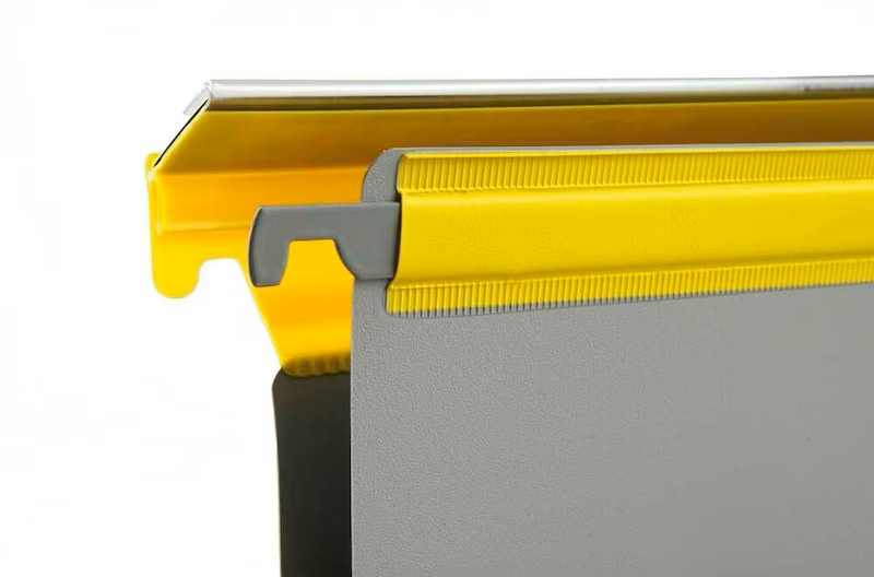 BOI Patienten-Dokumentations-Hängemappe Kunststoff grün DIN A4 1x 2 Ringe, Q-Mechanik, 10 St.