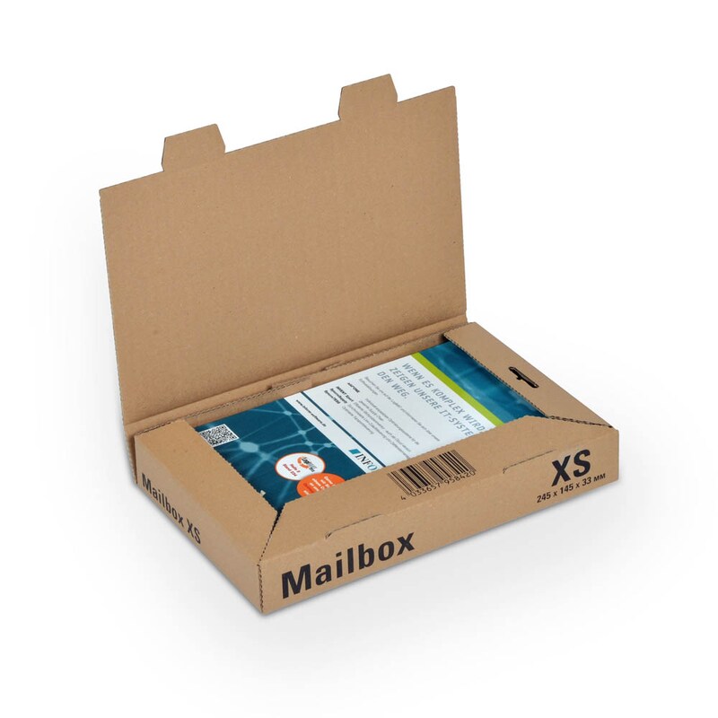 ColomPac® Versandkartons CP 098 Mailbox XS 25,0 x 15,8 x 3,9 cm, 15 St.