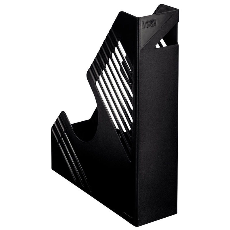 bene Stehsammler 50100SW schwarz Kunststoff, DIN A4