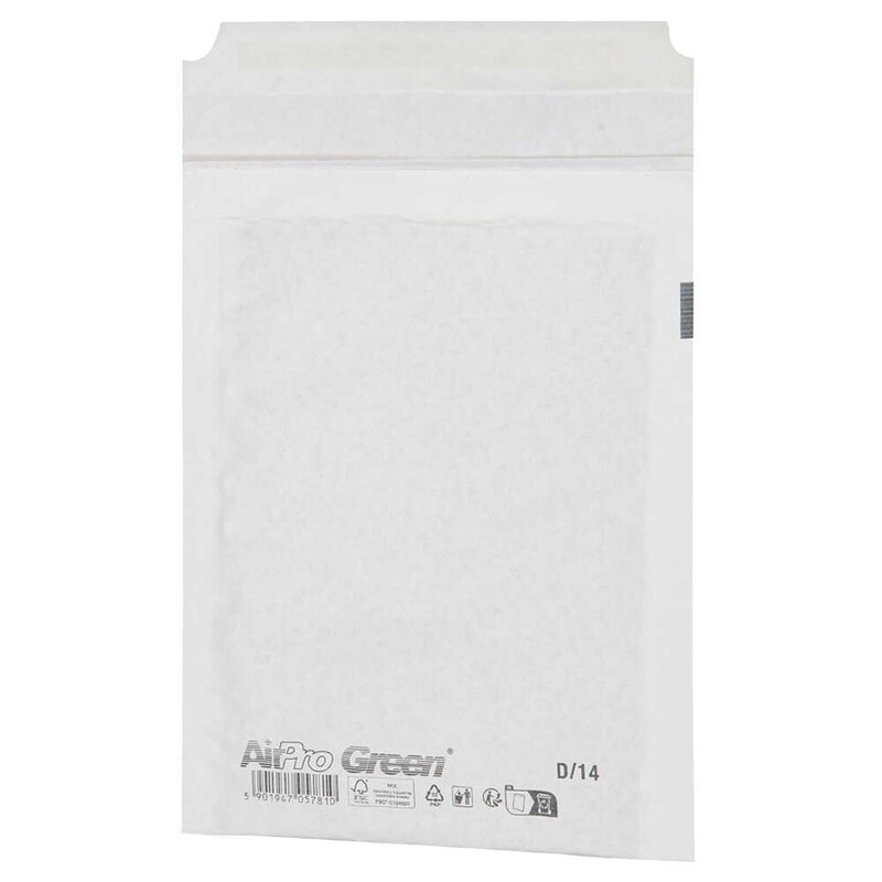 BONG Versandtaschen AirPro Green D14 ohne Fenster weiß 100 St.