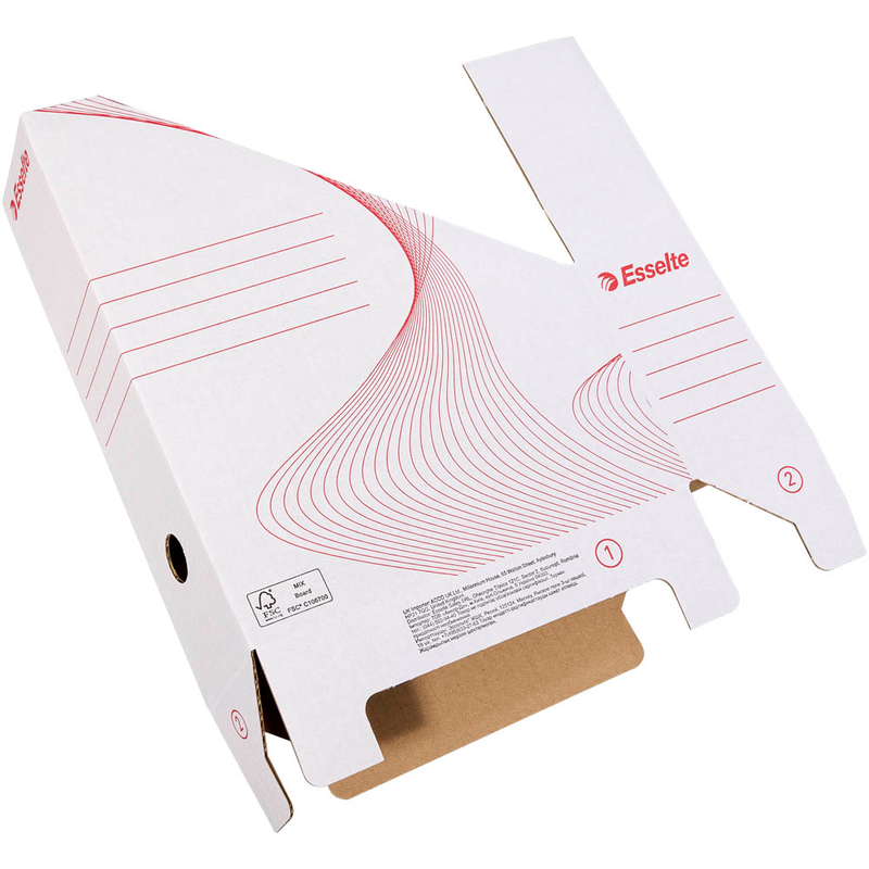 Esselte Archiv-Stehsammler weiß, 25 St.