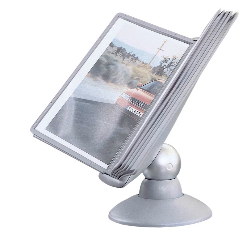 DURABLE Sichttafelsystem SHERPA motion komplett 558737 DIN A4 grau mit 10 St. Sichttafeln, 1 St.