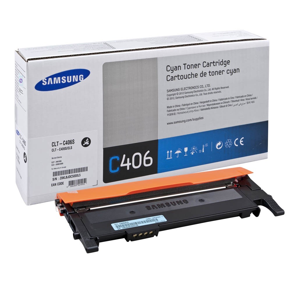 Samsung CLT-C406S / ST984A Toner Cyan