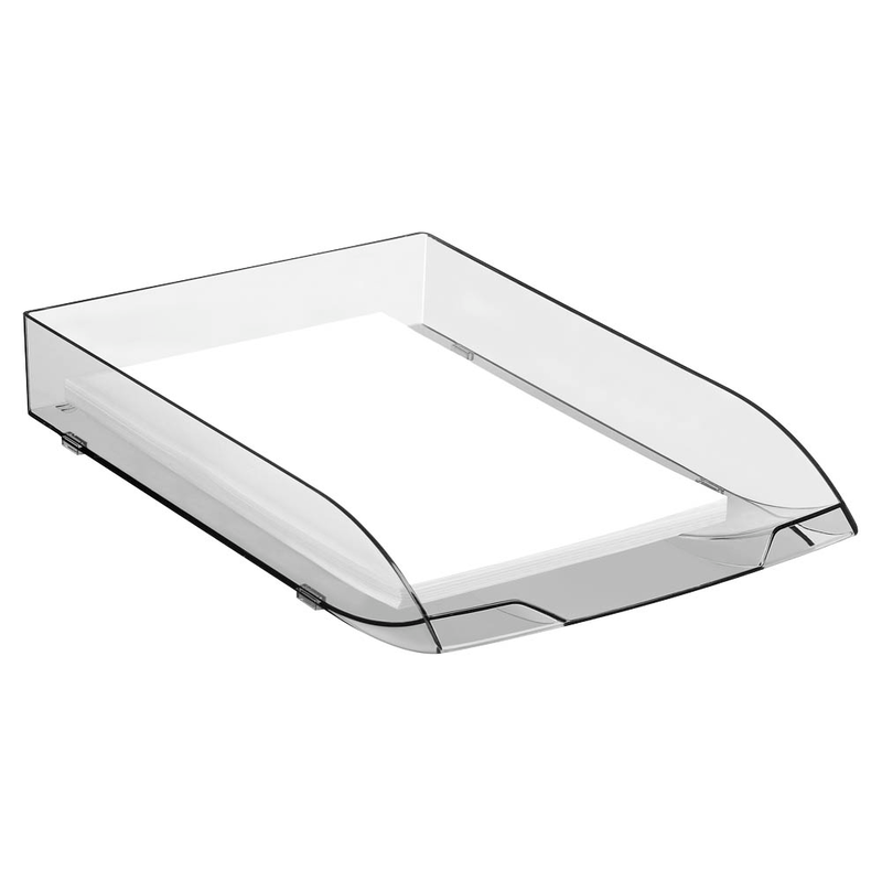 cep Briefablage Ice Black schwarz-transparent DIN A4, 1 St.