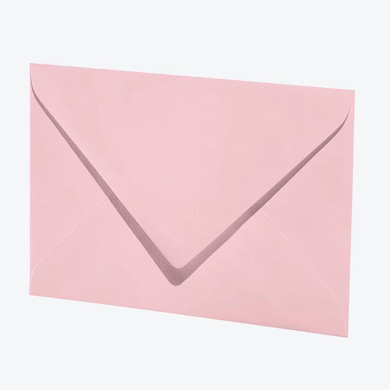 artoz Briefumschläge Mosaic DIN B6 ohne Fenster rosa nassklebend 20 St.