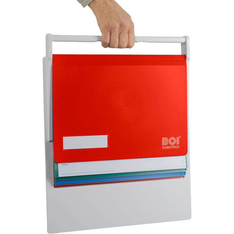 BOI Stationsmappe rot