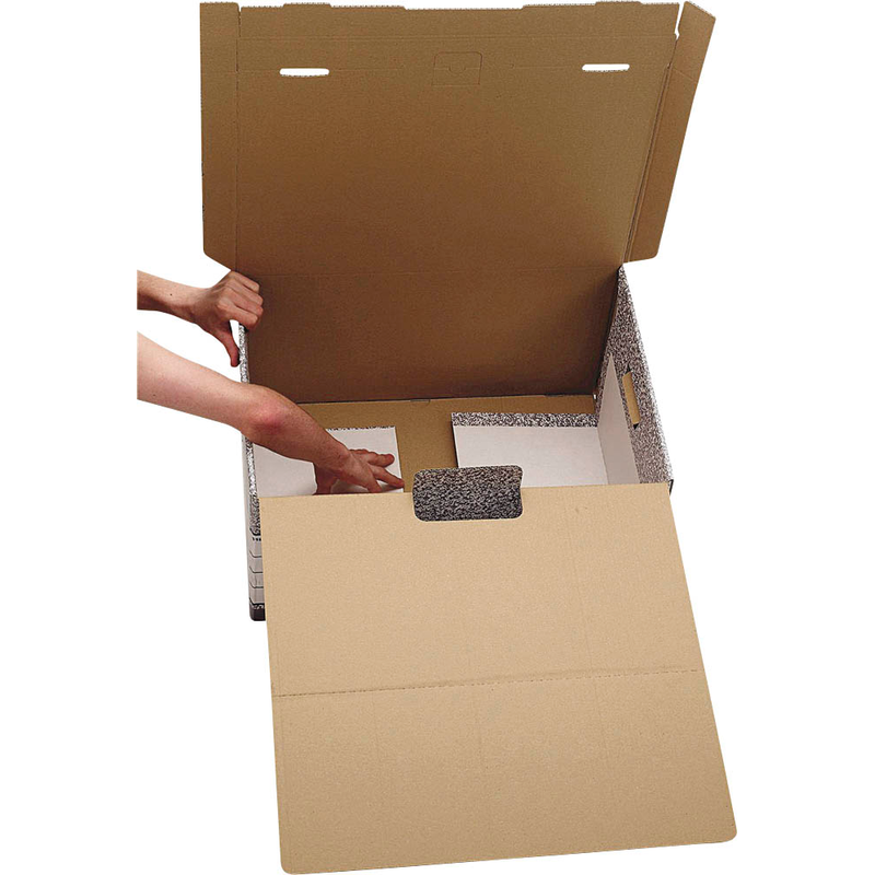 Bankers Box Archivboxen Bankers Box grau/weiß, 10 St.