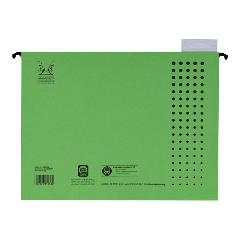 ELBA Hängemappen chic ULTIMATE grün, 5 St.