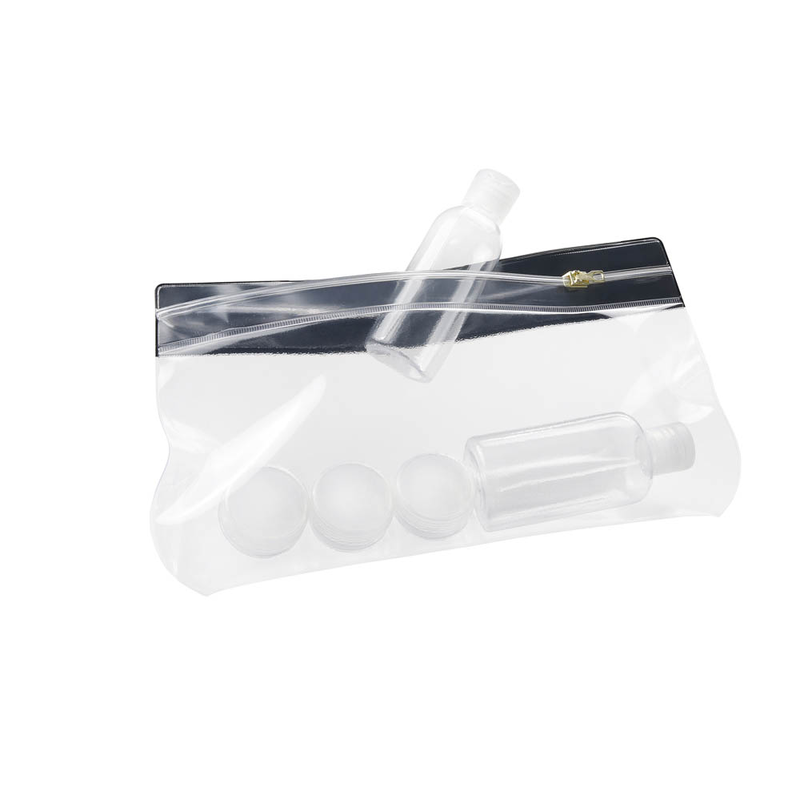 EICHNER Gleitverschlussbeutel transparent/schwarz, 1 St.