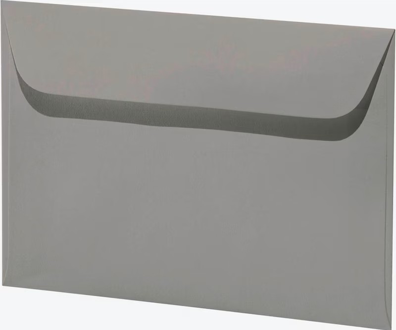 artoz Briefumschläge Mosaic DIN C5 ohne Fenster zement haftklebend 20 St.