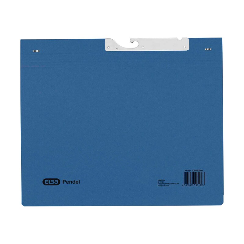 ELBA Pendelhefter Karton blau DIN A4 1x Amtsheftung, 1 St.
