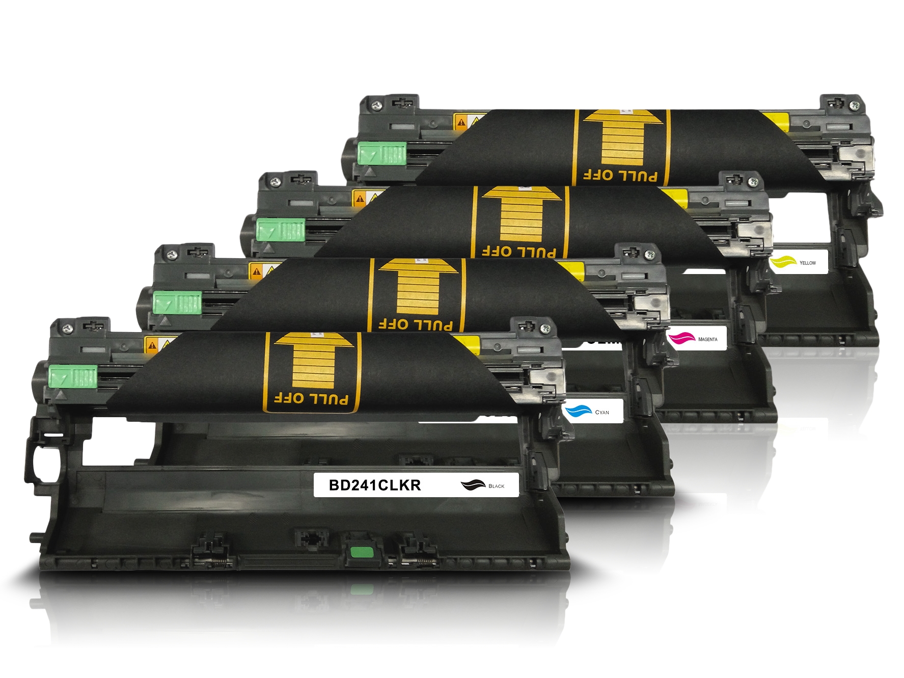 Alternativ zu Brother DR-241CL Bildtrommel Multipack CMYK (4er Set)