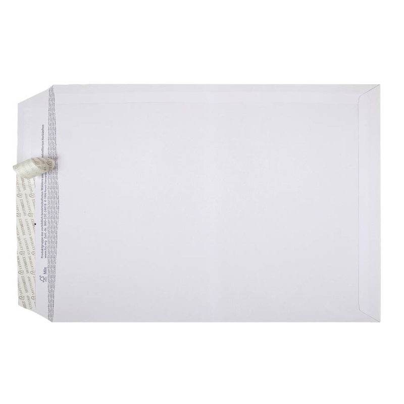 BONG Versandtaschen TopSTAR DIN B4 ohne Fenster weiß 10 St.