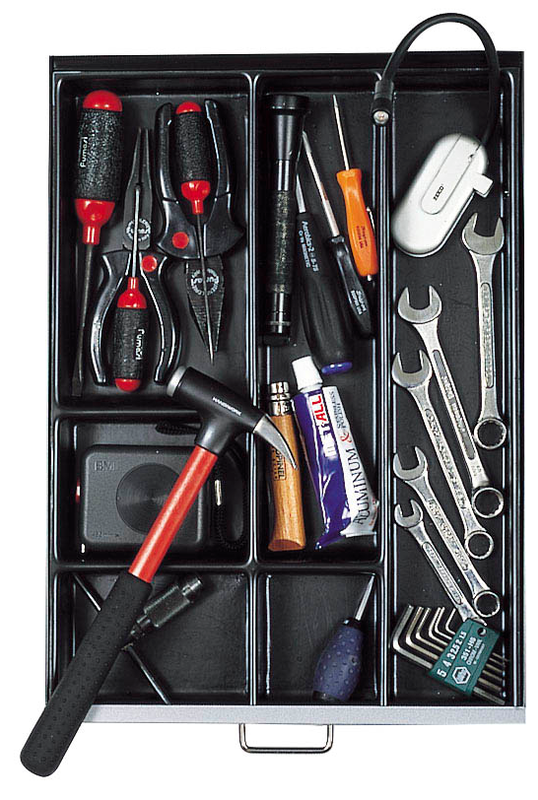 BISLEY PIT450P1800 Schubladeneinsatz schwarz 1 St.