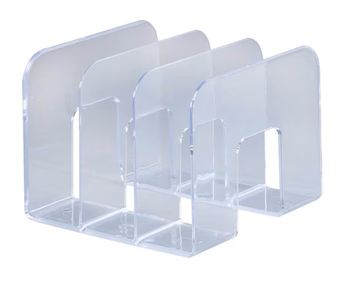 DURABLE Katalogsammler TREND transparent 21,5 x 21,0 x 16,5 cm, 2 St.