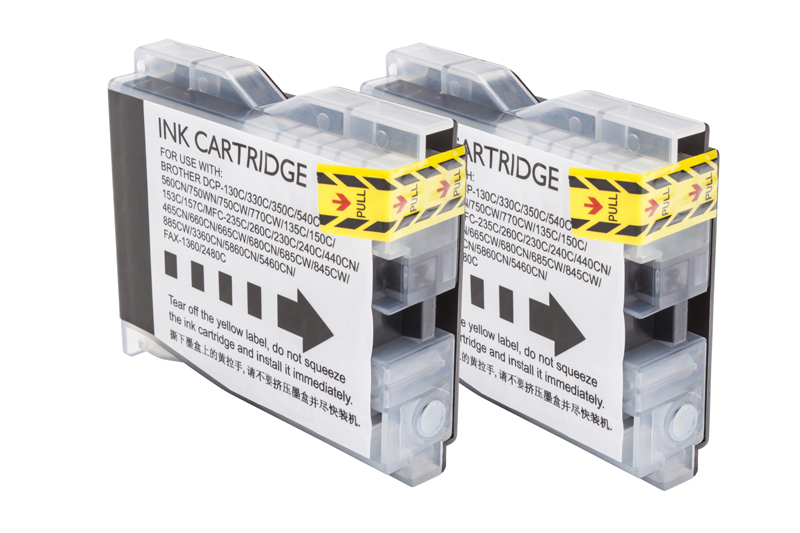 Alternativ zu Brother LC-1000BK Tinte Black (2er Pack)