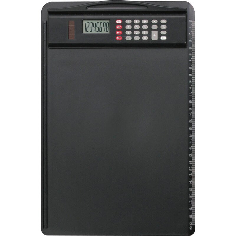 Alassio Klemmbrett 85 DIN A4 schwarz Kunststoff, 1 St.