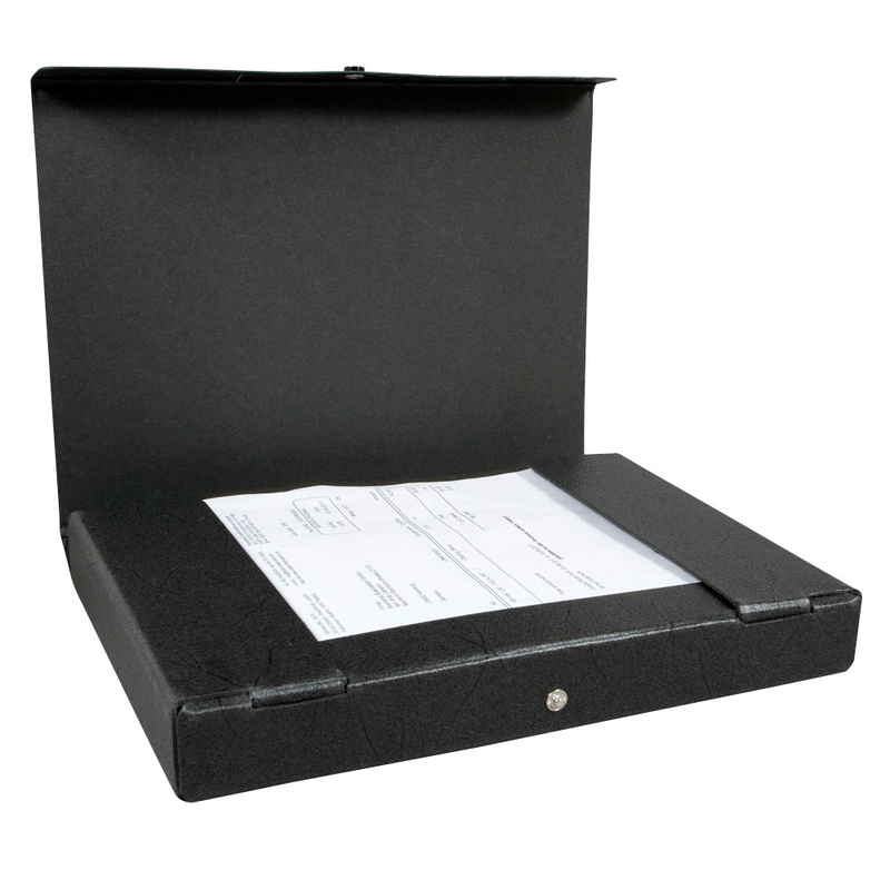 ELBA Heftbox 4,5 cm schwarz marmoriert, 1 St.