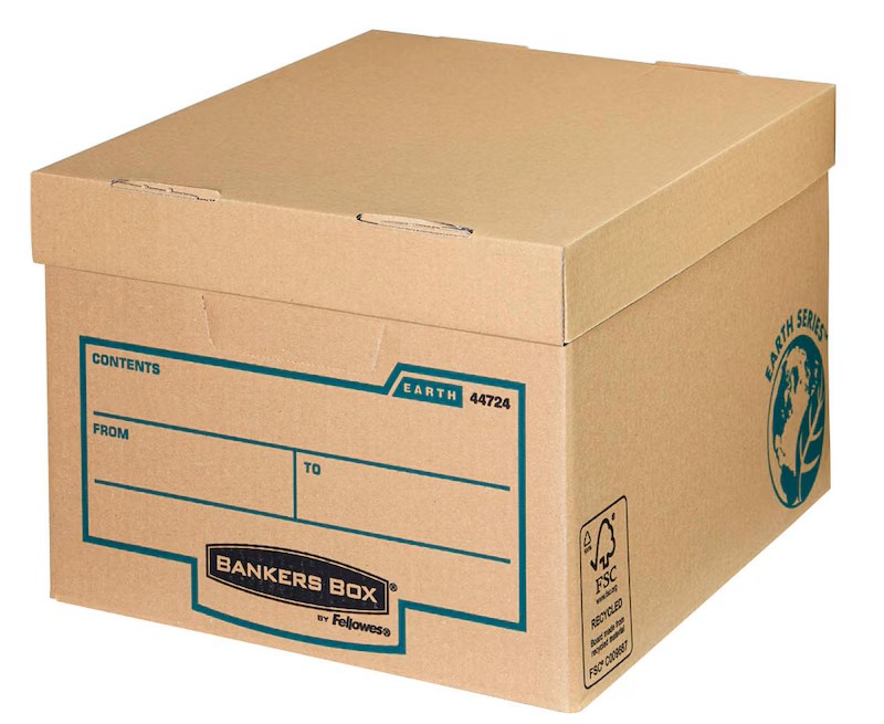 Bankers Box Archivboxen Bankers Box® Earth Series Budget Box braun 32,6 x 39,6 x 25,7 cm, 10 St.
