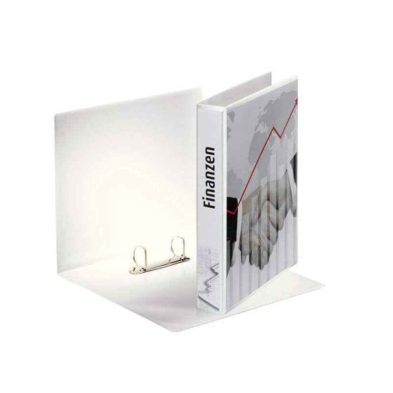 Esselte Präsentationsringbücher 2-Ringe weiß 5,1 cm DIN A4, 10 St.