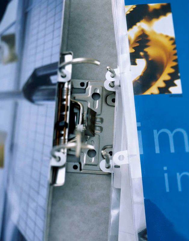 DURABLE Präsentationshefter Kunststoff transparent DIN A4, 25 St.