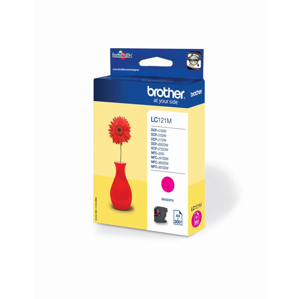 Brother LC-121M Tinte Magenta