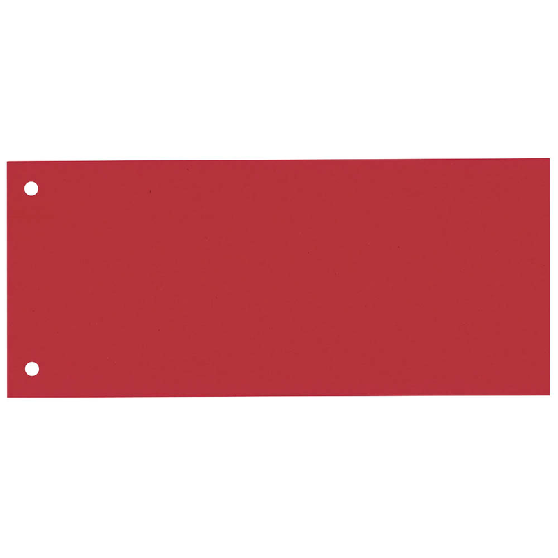 bene Trennstreifen rot, 180 g/qm Karton 24,0 x 10,5 cm, 100 St.