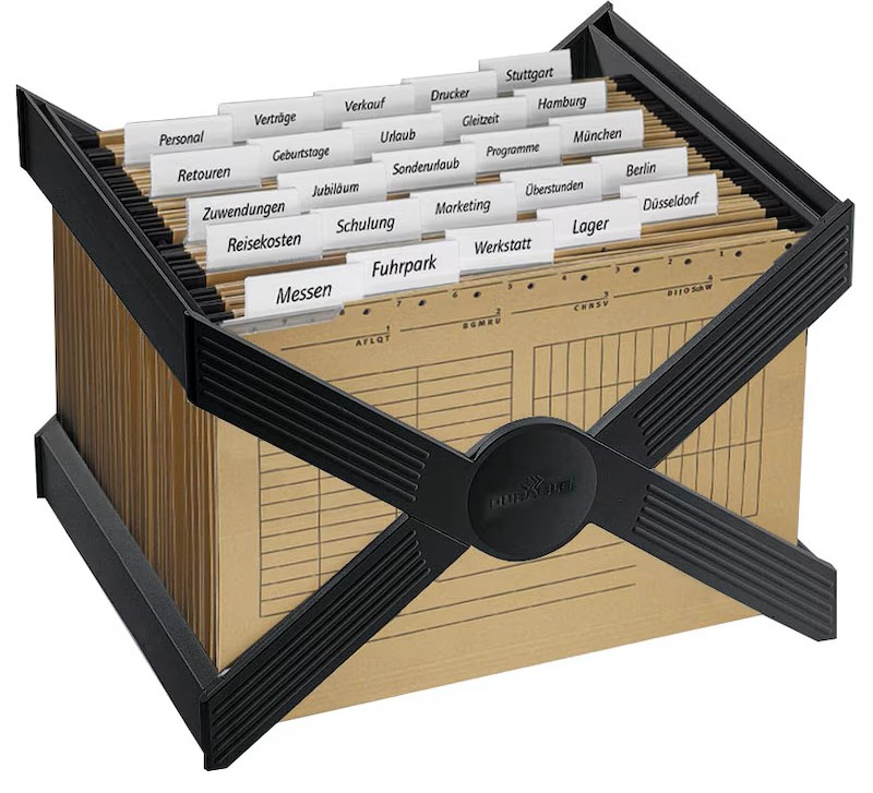 DURABLE Hängeregistraturkorb ohne Mappen CARRY anthrazit