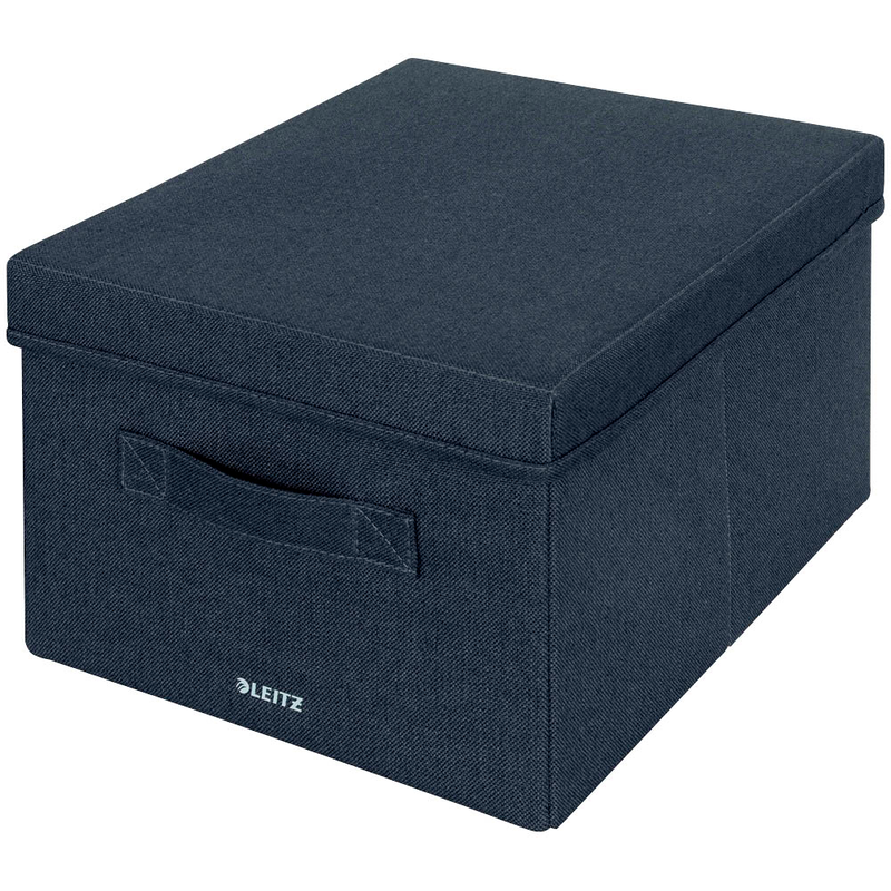 LEITZ Aufbewahrungsboxen grau 28,5 x 38,0 x 20,3 cm, 2 St.