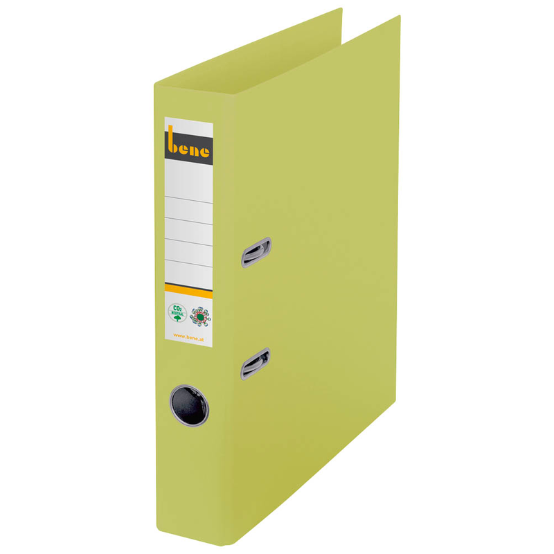bene No.1 Ordner gelb Karton 5,2 cm DIN A4, 1 St.