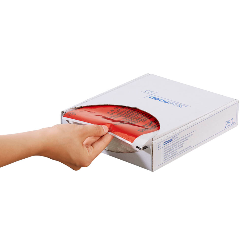 docuFIX® CLASSIC Lieferscheintaschen plus Kunststoff DIN C5 250 St.