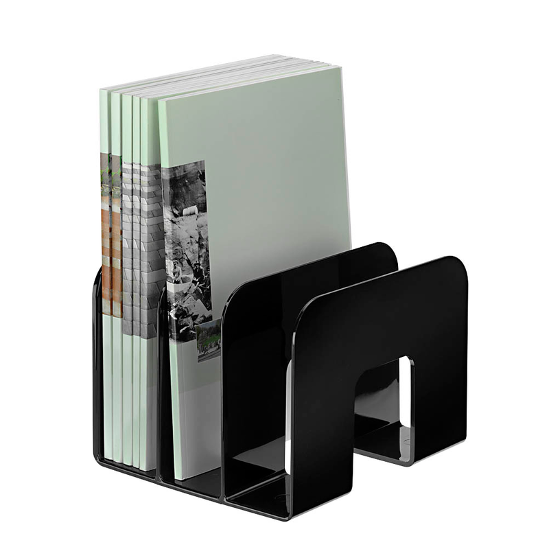 DURABLE Katalogsammler TREND schwarz 21,5 x 21,0 x 16,5 cm, 2 St.