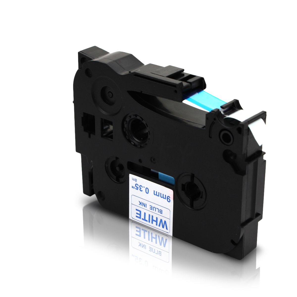 Alternativ zu Brother TZe-223 P-Touch Schriftband 9mm blau/weiss