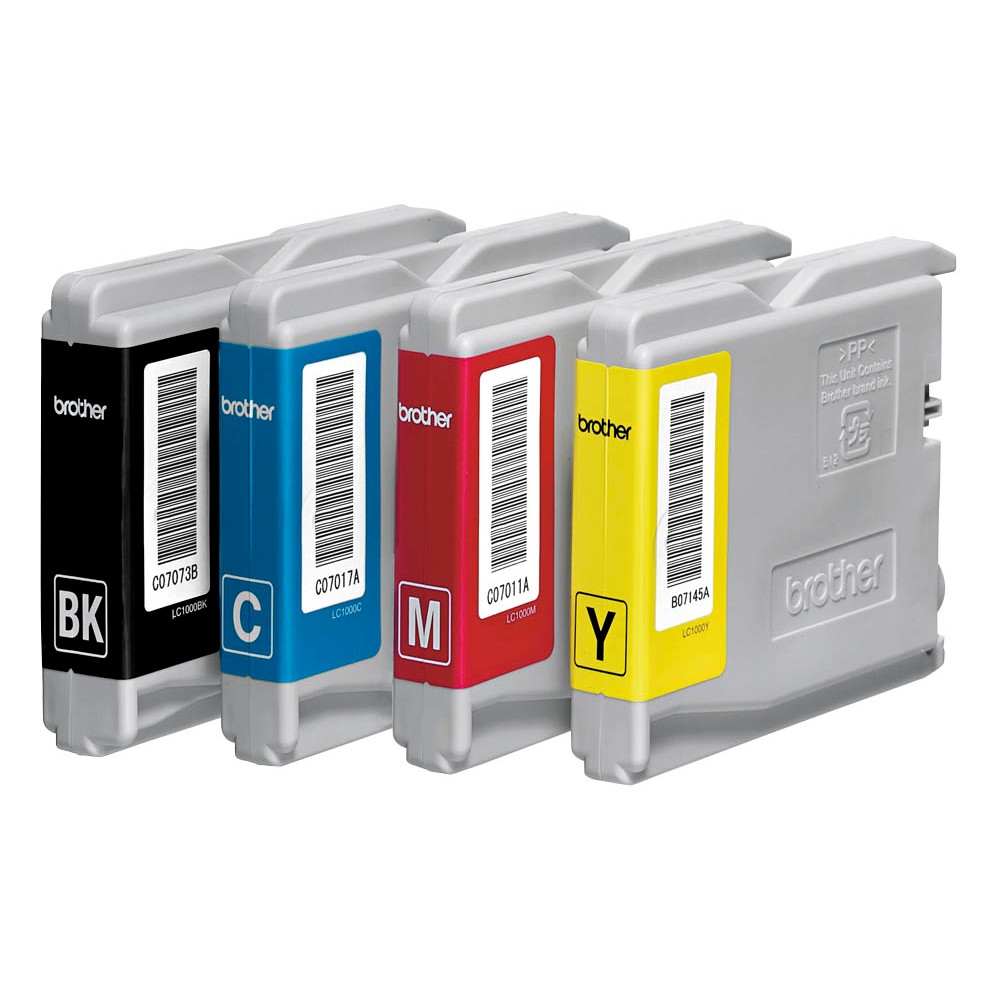 Brother LC-1000VALBPDR Tinten Multipack CMYK (4er Set)