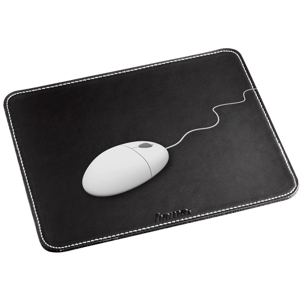Hama Mousepad rutschfest Schwarz