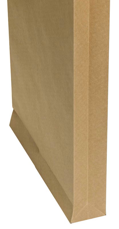 BONG Faltentaschen e-Green ca. DIN B4 ohne Fenster braun mit 5,0 cm Falte, 250 St.