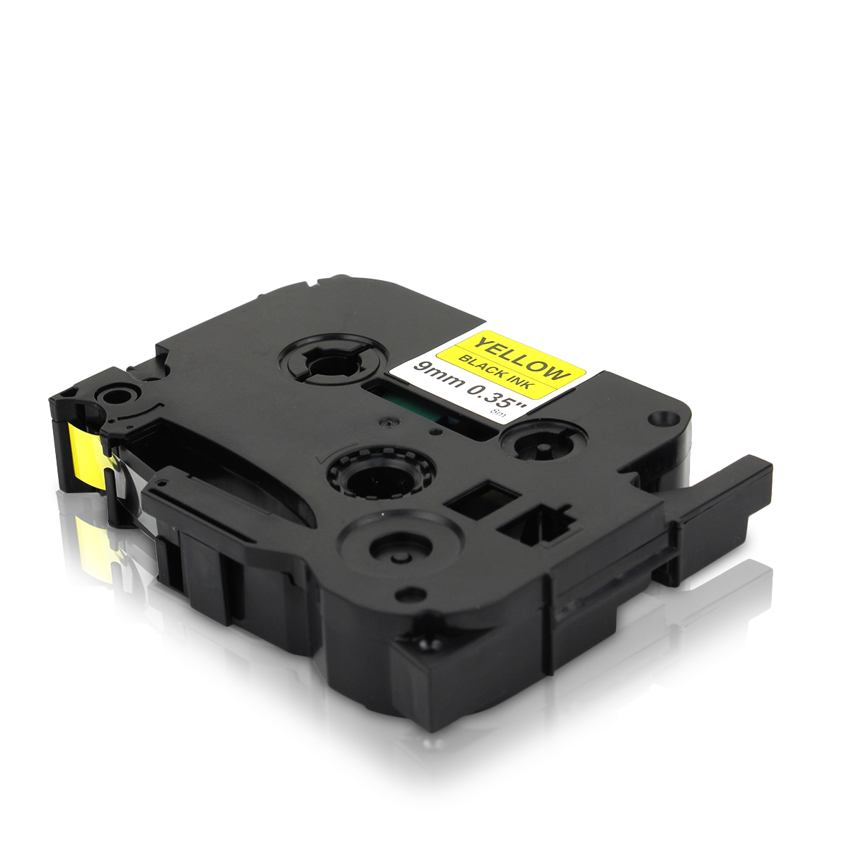 Alternativ zu Brother TZe-621 P-Touch Schriftband 9mm schwarz/gelb