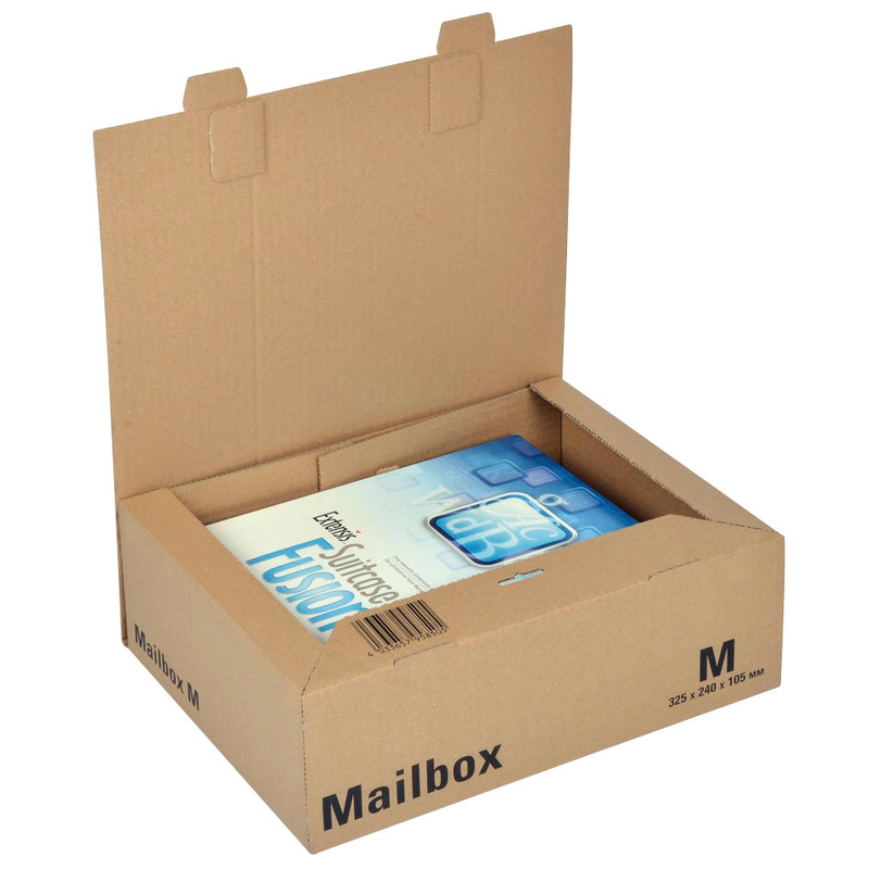 ColomPac® Versandkartons CP 098 Mailbox M 33,0 x 25,3 x 11,0 cm, 15 St.