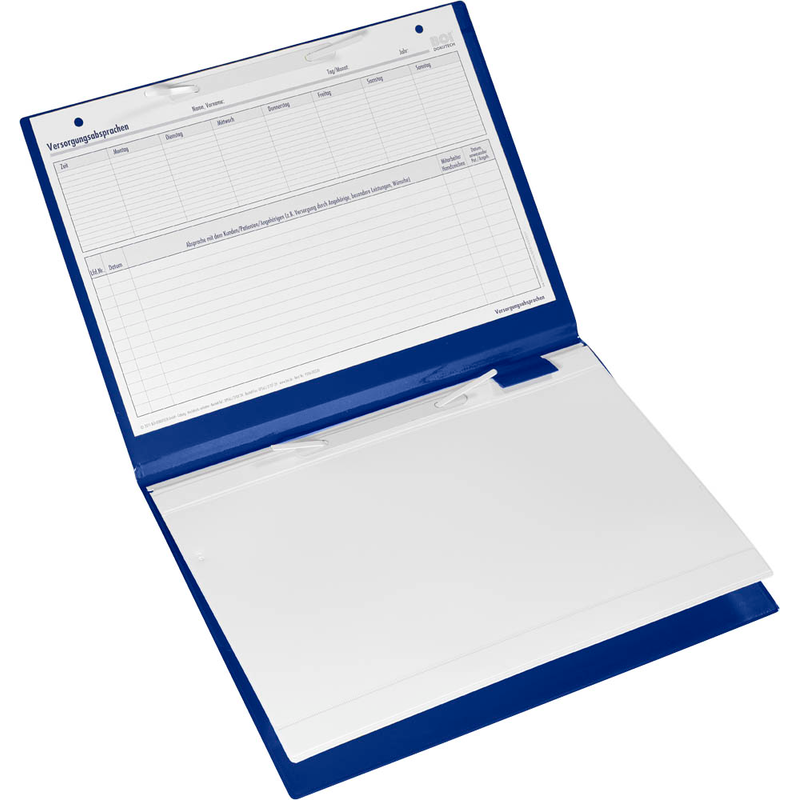 BOI Patienten-Dokumentationsmappe Professional-Line DIN A4 quer blau, 1 St.