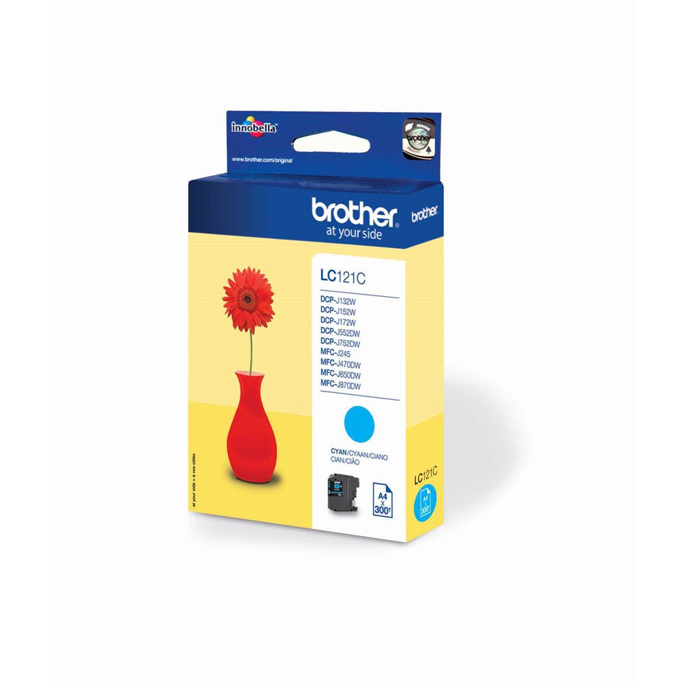 Brother LC-121C Tinte Cyan