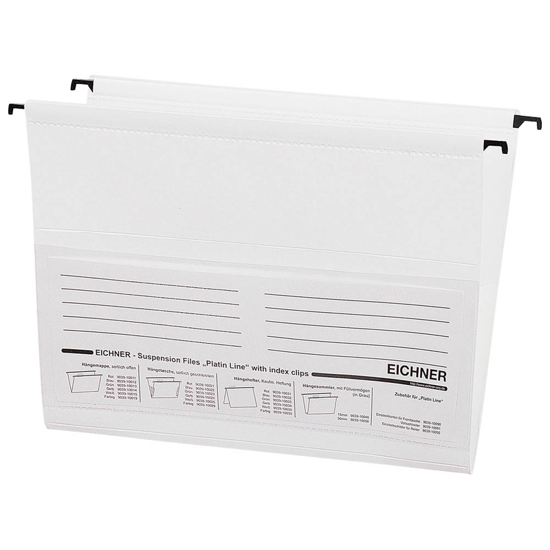 EICHNER Hängetaschen weiß, 10 St.