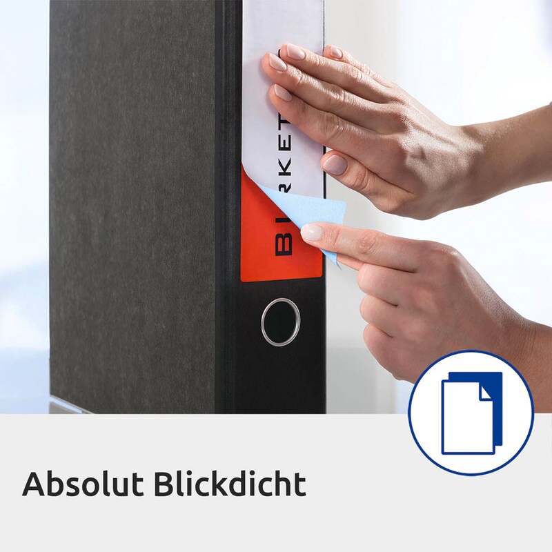 AVERY Zweckform Ordneretiketten L4751-20 gelb, 20 Blatt
