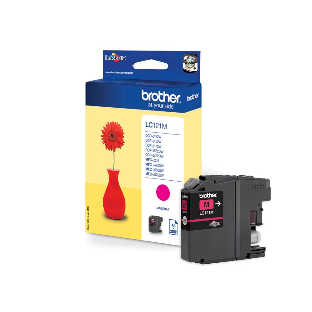 Brother LC-121M Tinte Magenta