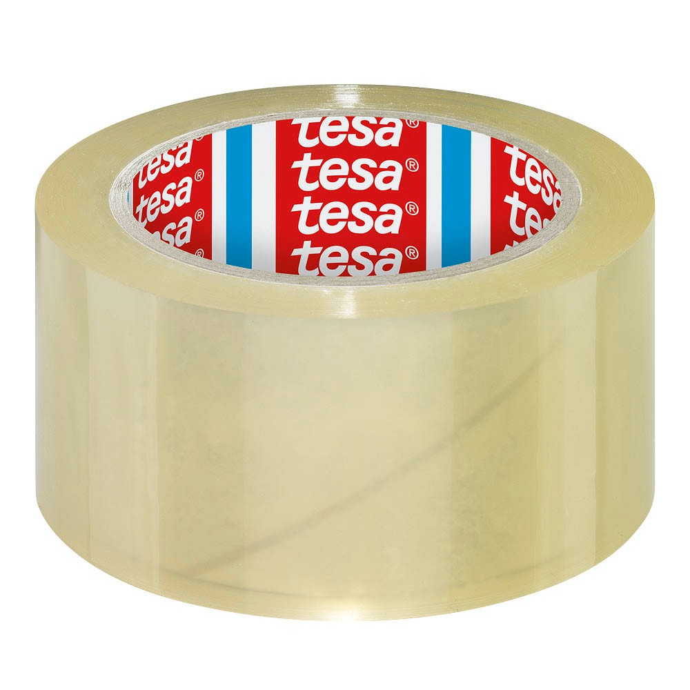 tesa Packband tesapack 64014 PP-Klebeband 50 mm x 66 m transparent (6er Pack)
