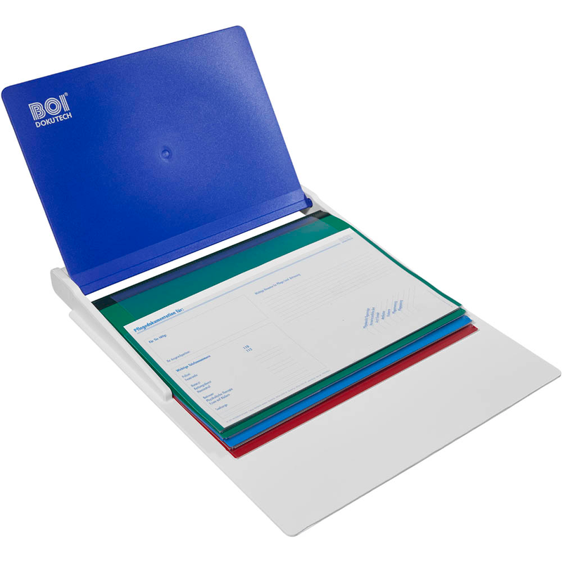 BOI Stationsmappe blau