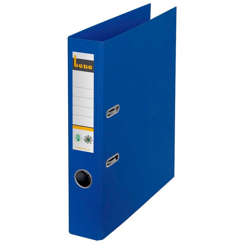 bene No.1 Ordner blau Karton 5,2 cm DIN A4, 1 St.