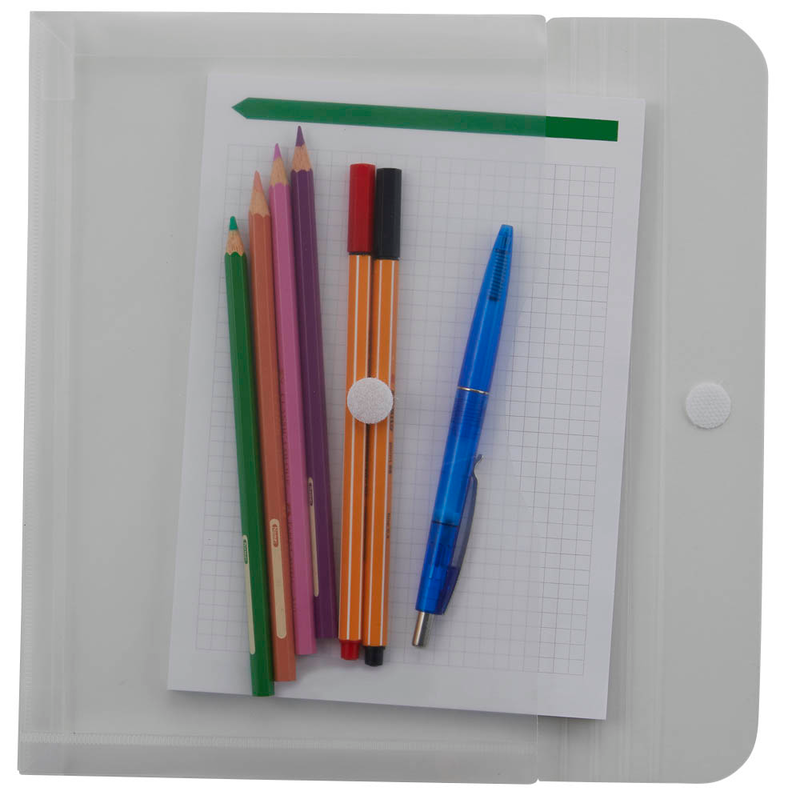 EICHNER Dokumententaschen DIN A5 transparent glatt, 10 St.