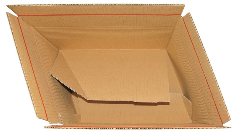 ColomPac® Versandkartons Blitzbodenkartons 45,0 x 32,5 x 19,0 - 31,0 cm, 10 St.