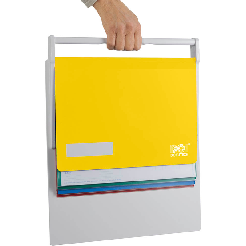 BOI Stationsmappe gelb