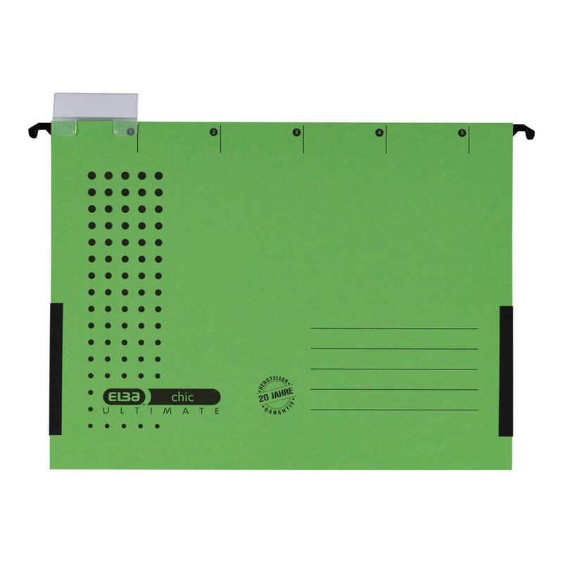 ELBA Hängetaschen chic ULTIMATE grün, 5 St.